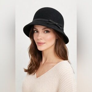 NWT A New‎ Day Target Adjustable Black Trench Hat OS